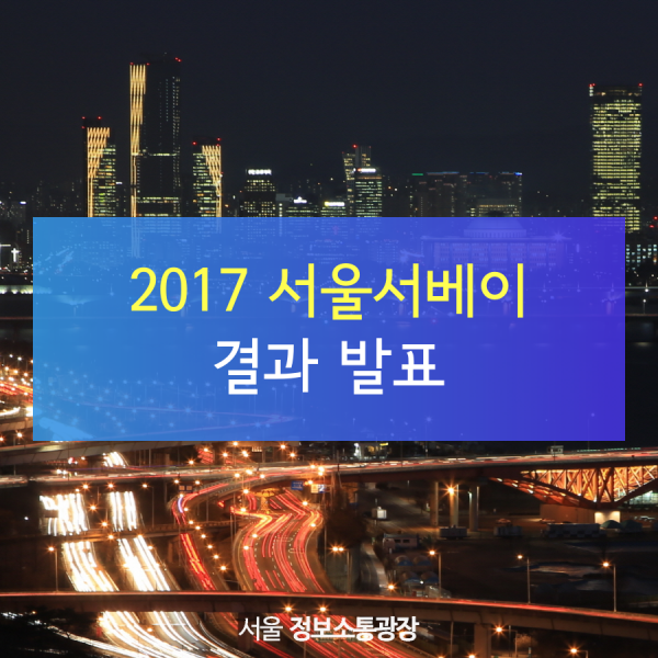 2017 서울서베이 결과 발표